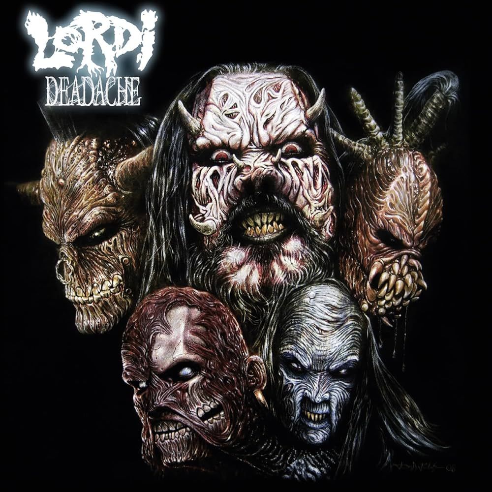 Lordi – Deadache (Silver and Black Marbled Vinyl) (2008)