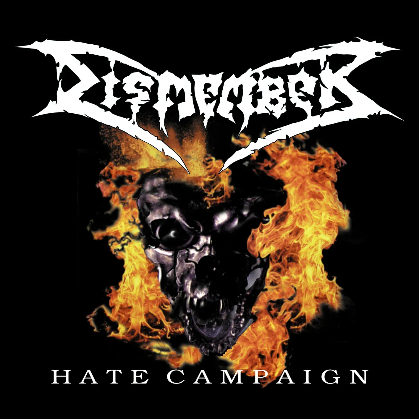 Dismember – Hate Campaign (Transparent Orange w/ Black Splatter Vinyl) (2000)