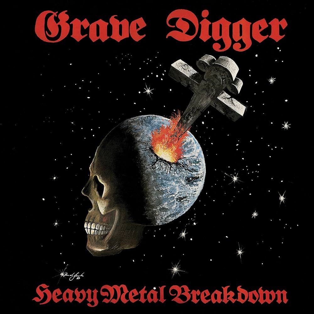 Grave Digger – Heavy Metal Breakdown (Remastered 2LP Red Vinyl) (1984)