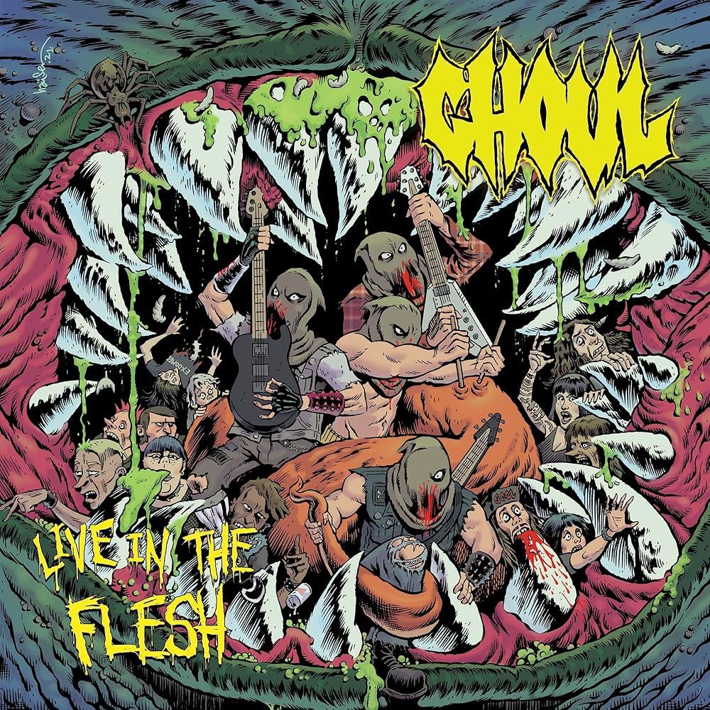 Ghoul – Live In The Flesh (Limited 2LP Color Vinyl) (2021)