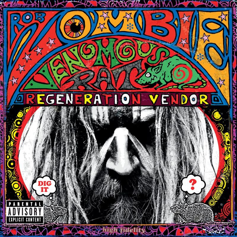 Rob Zombie – Venomous Rat Regeneration Vendor (Black Vinyl) (2013)
