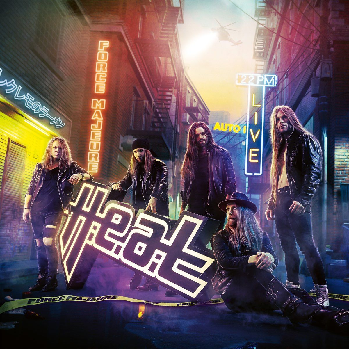 H.E.A.T. – Force Majeure (Black Vinyl) (2022)