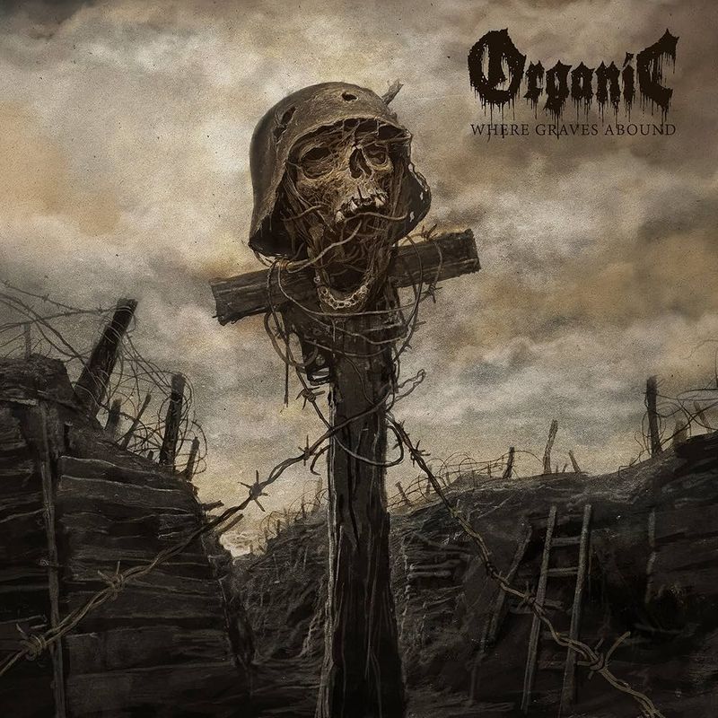 Organic – Where Graves Abound (Gold Vinyl) (2021)