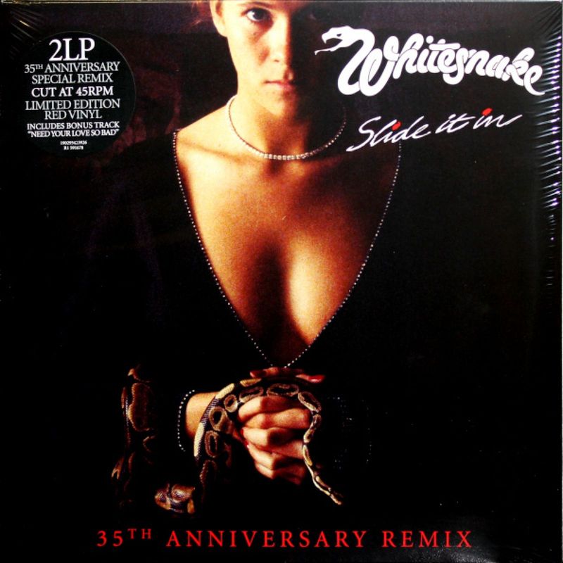 Whitesnake – Slide It In 35th Anniversary Remix (2LP Red Vinyl) (1984)