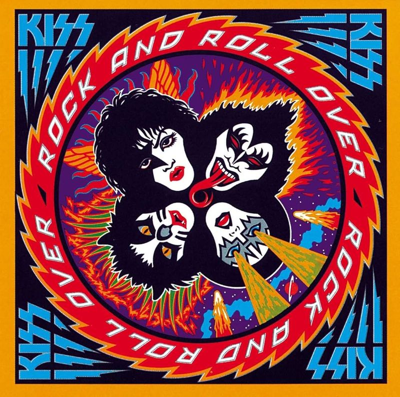 Kiss – Rock And Roll Over (Black Vinyl) (1976)