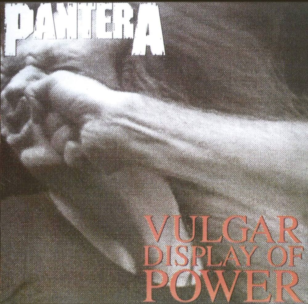 Pantera – Vulgar Display Of Power (White &amp; True Metal Gray Marbled Vinyl) (1992)