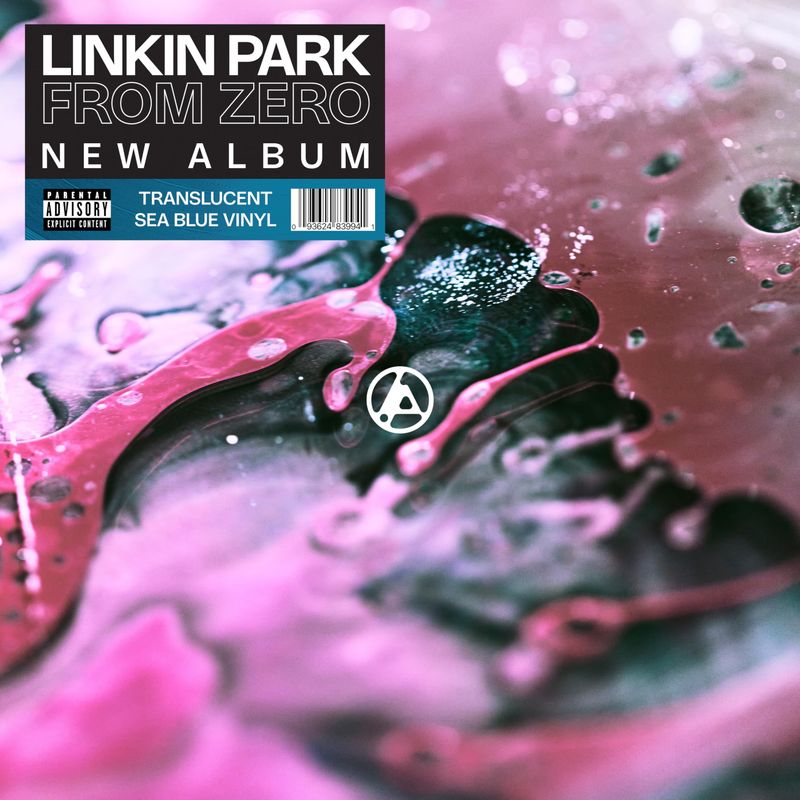 Linkin Park – From Zero (Translucent Sea Blue Vinyl) (2024)