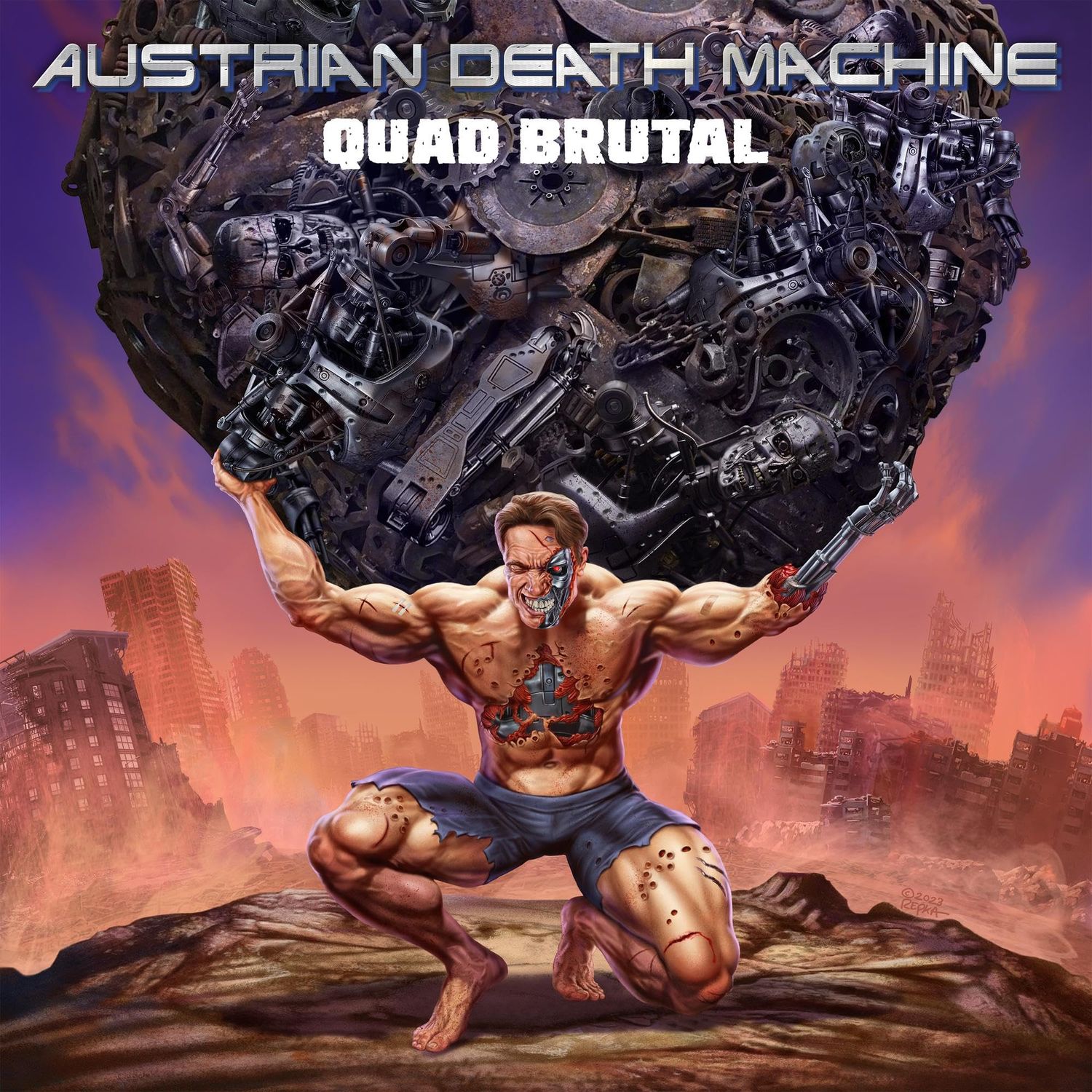 Austrian Death Machine – Quad Brutal (Coloured Vinyl) (2024)