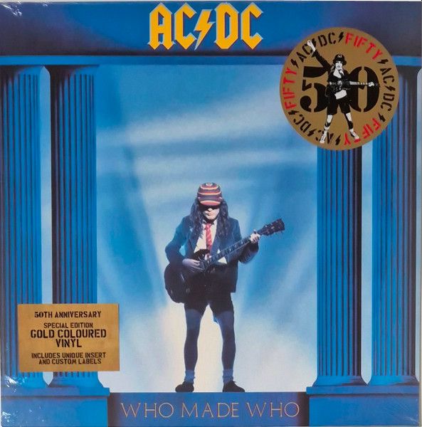 AC/DC – Who Made Who (50th Anniversary Gold Vinyl) (1986)