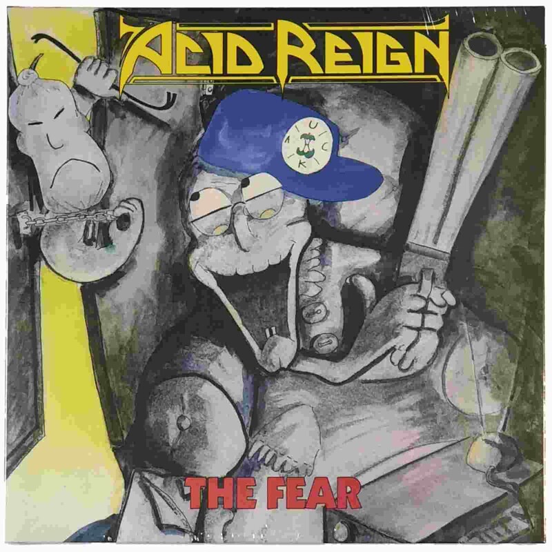 Acid Reign - The Fear (Yellow Vinyl) (1989)