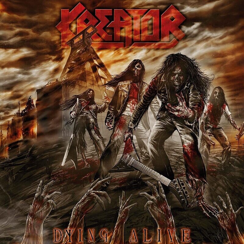 Kreator - Dying Alive (2LP Clear with Red &amp; Orange Splatter Vinyl) (2013)