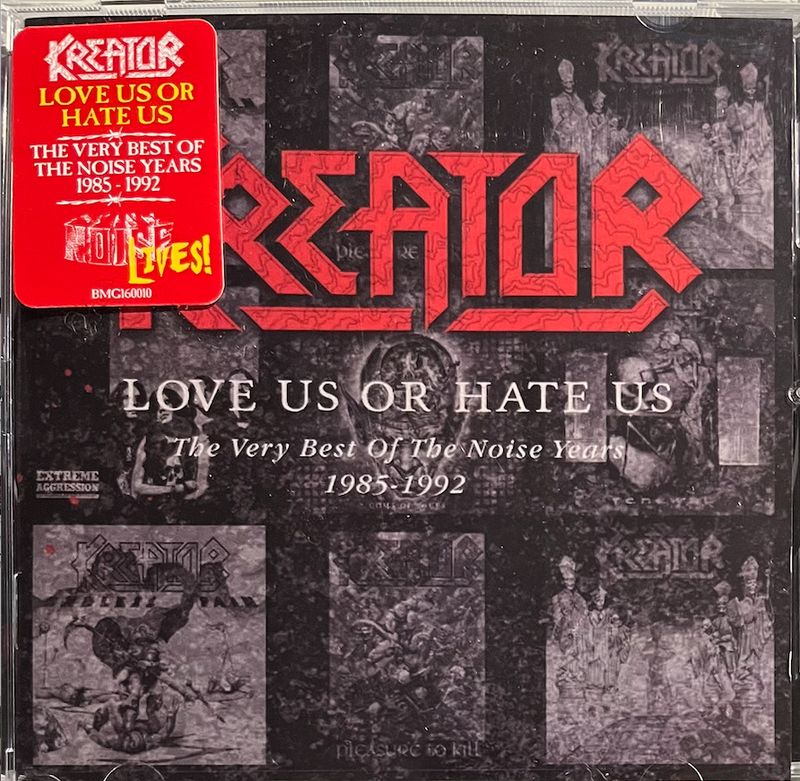 Kreator - Love Us Or Hate Us - The Very Best Of The Noise Years 1985-1992 (2016)