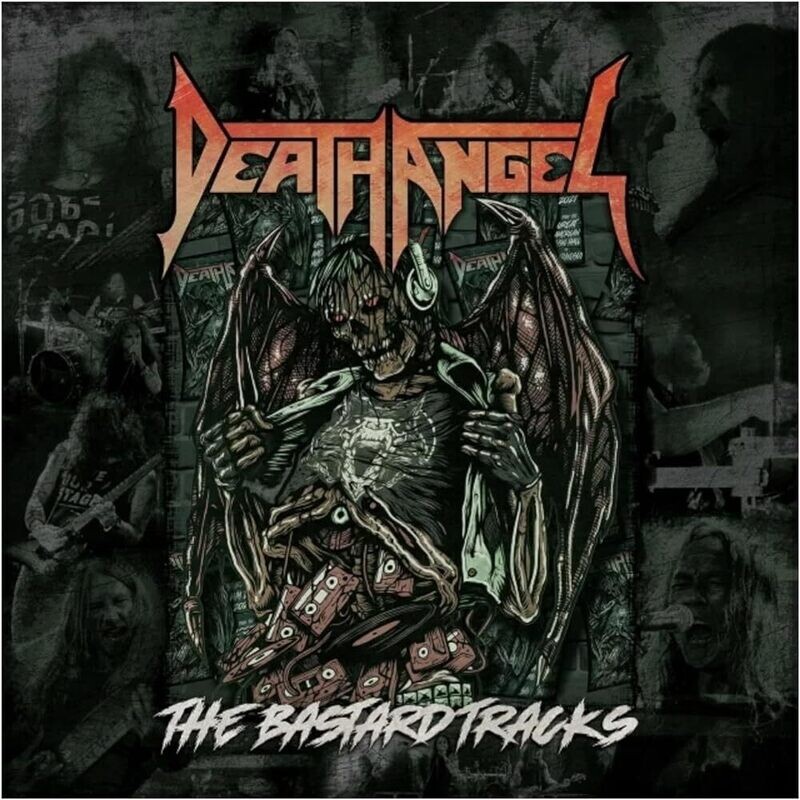 Death Angel – The Bastard Tracks (2LP Clear with Brown, Green &amp; Orange Splatter Vinyl) (2021)