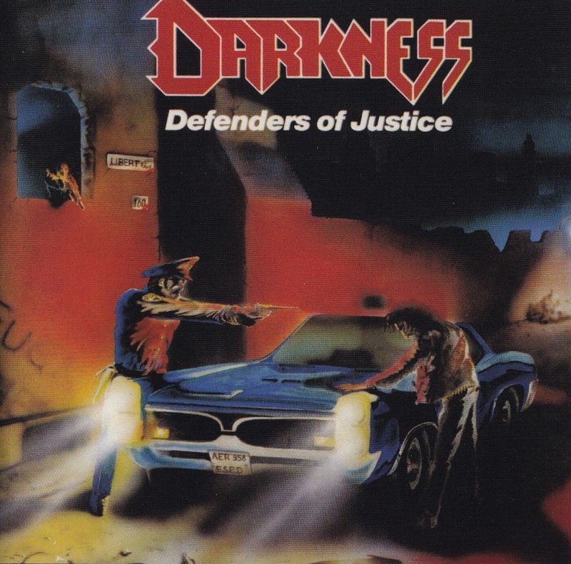 Darkness – Defenders Of Justice (Splatter Vinyl) (1988)