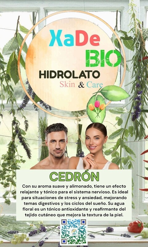 HIDROLATO DE CEDRÓN