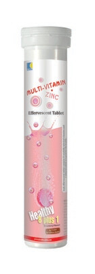 Multi-Vitamin + Zinc Effervescent Tablet