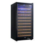 SAMPLE. single 1/2 glass door wine cooler