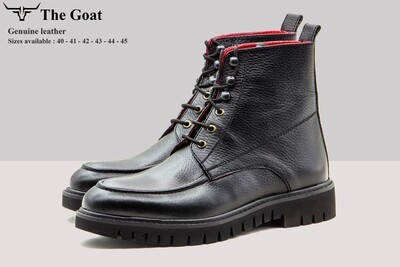 Black High Neck Boots