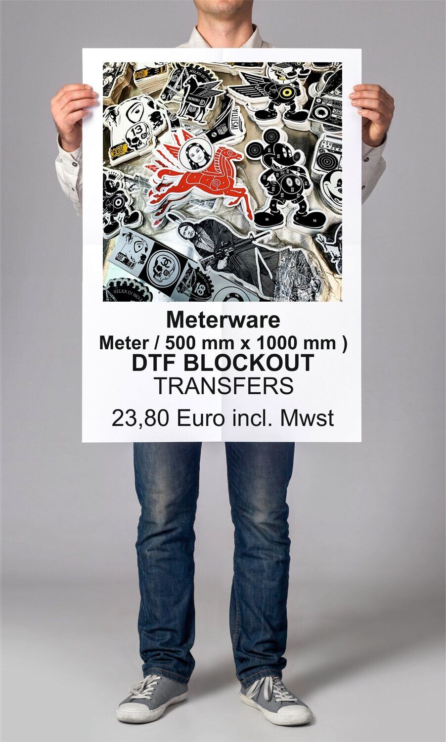 BLOCKOUT DTF TRANSFER
ab 1 Meter (Meterware)