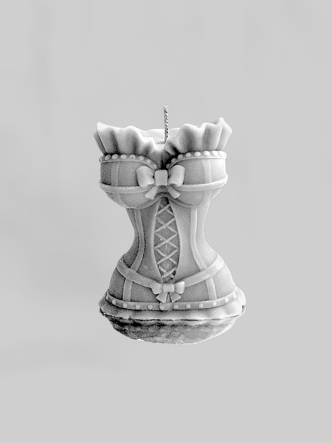 Female Bodice Candle
