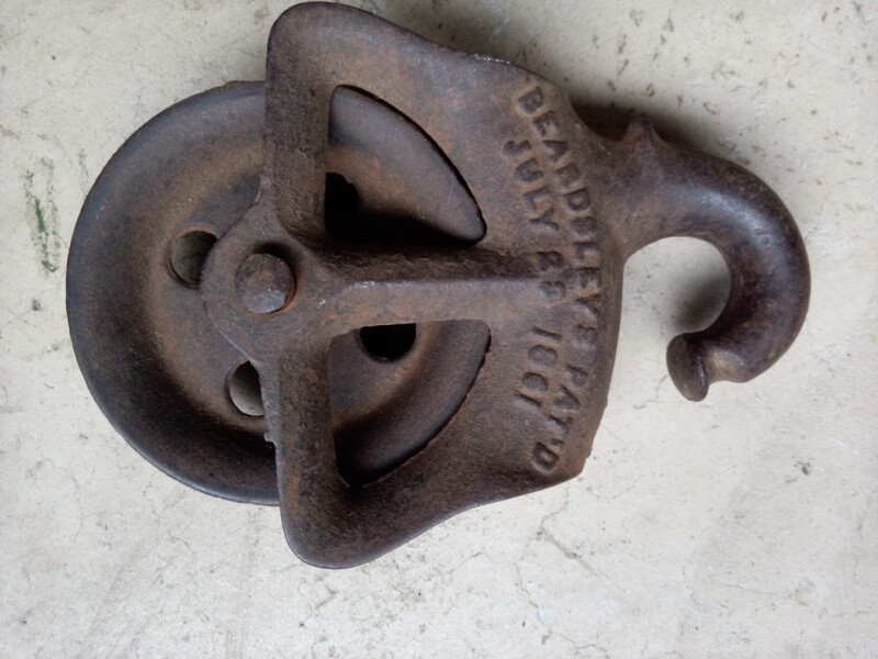 Beardsley hay trolley pulley