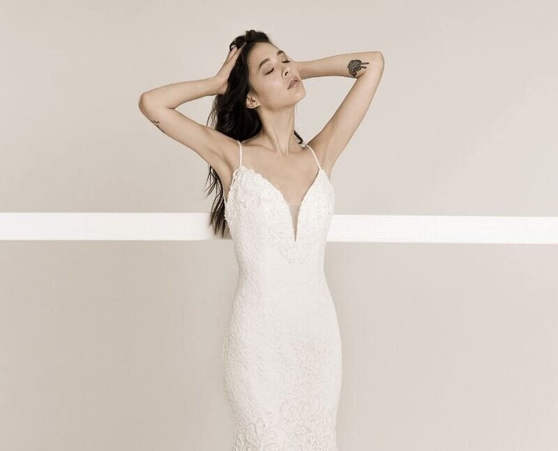 ​Brautkleid von Frida Claire in Gr. 38 ( Nr. 7050)