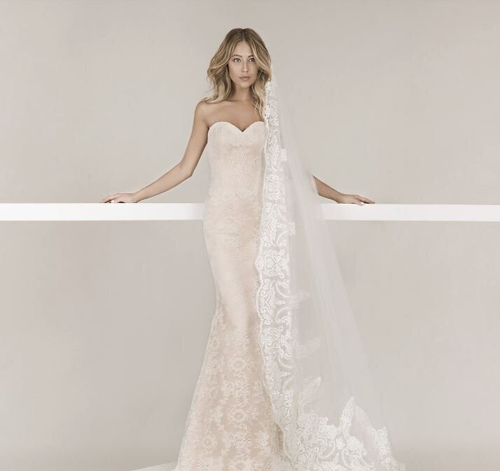 ​Brautkleid von Frida Claire in Gr. 38 ( Nr. 7030)