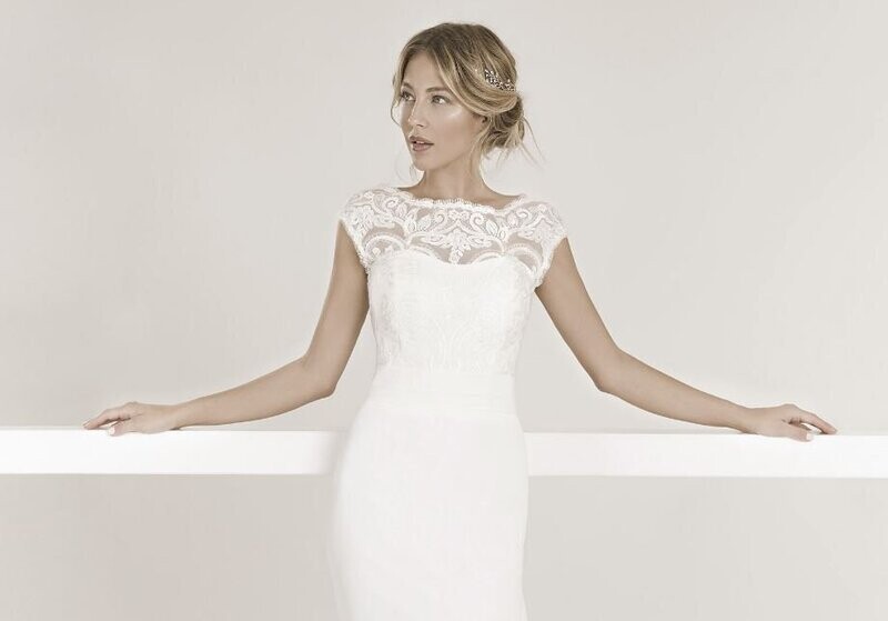 ​Brautkleid von Frida Claire in Gr. 38 ( Nr. 7029)