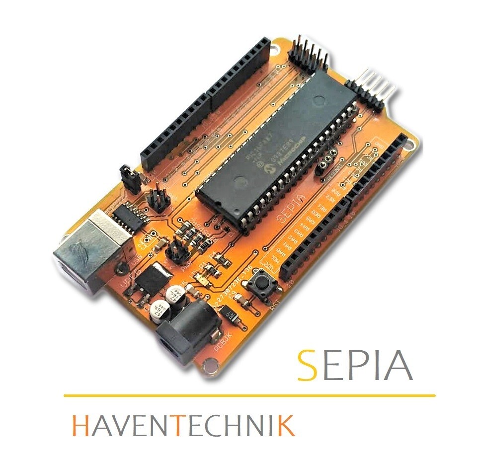 SEPIA - Starter Kit for PIC18F45K22