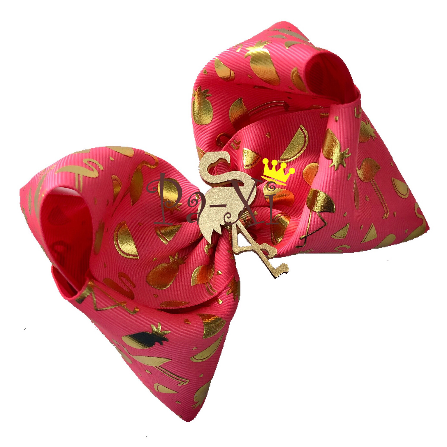 MaxiMoño HEC Flamingo Oro Rosa Neón