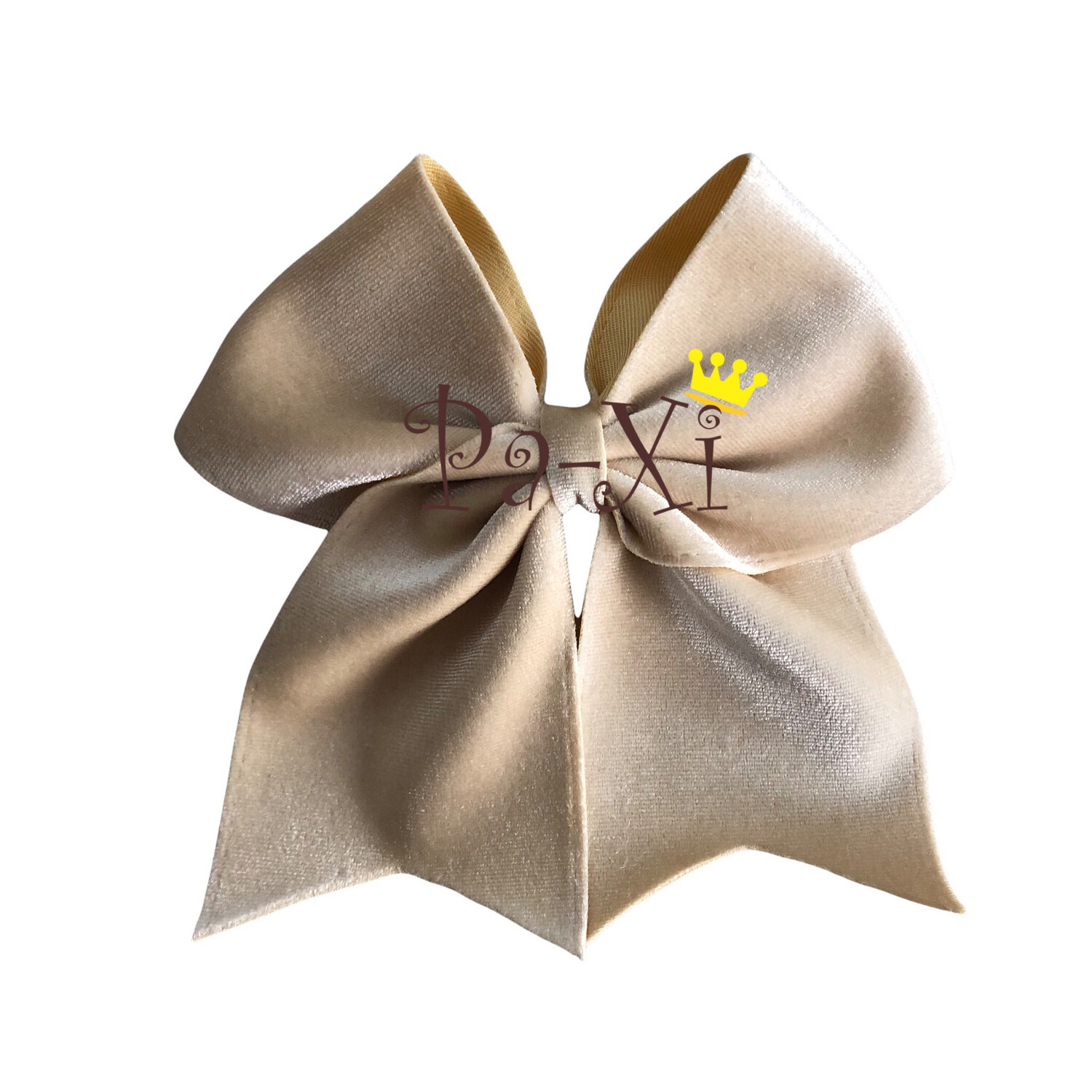 MaxiLazo Terciopelo Beige