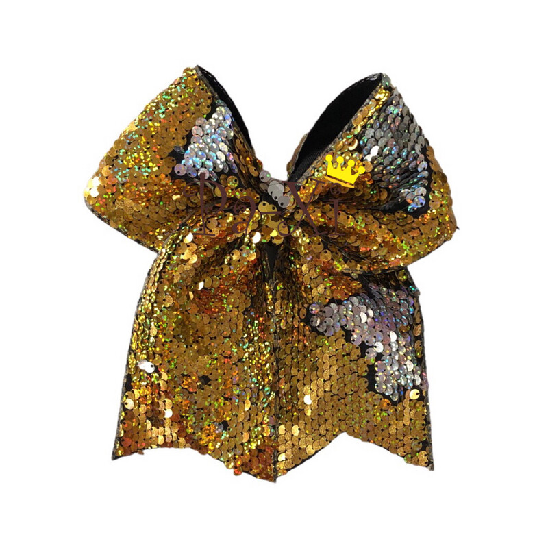MaxiLazo Lentejuelas Reversibles Oro T/Plata