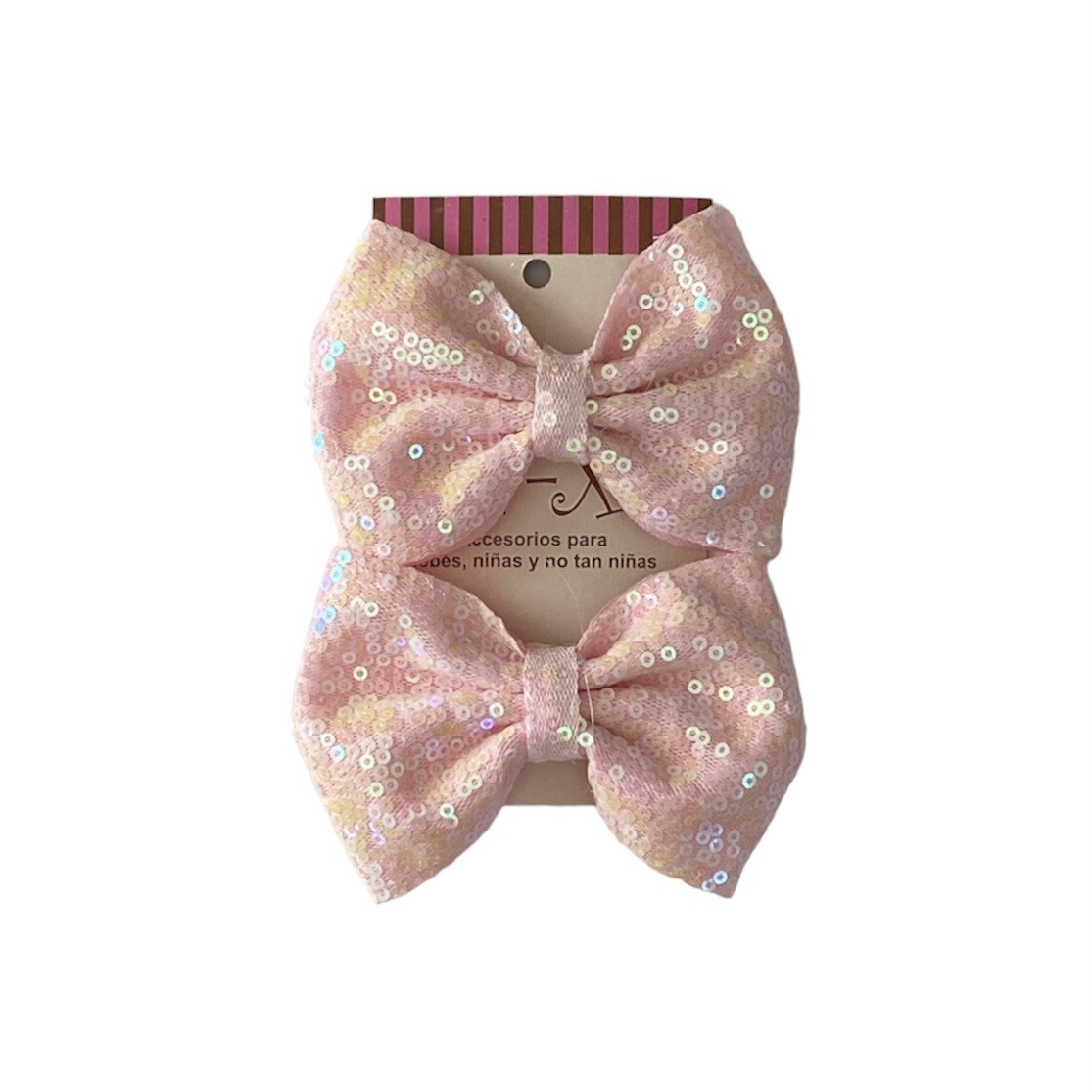 PM Básicos Lentejuelas Rosa Bebé Tornasol