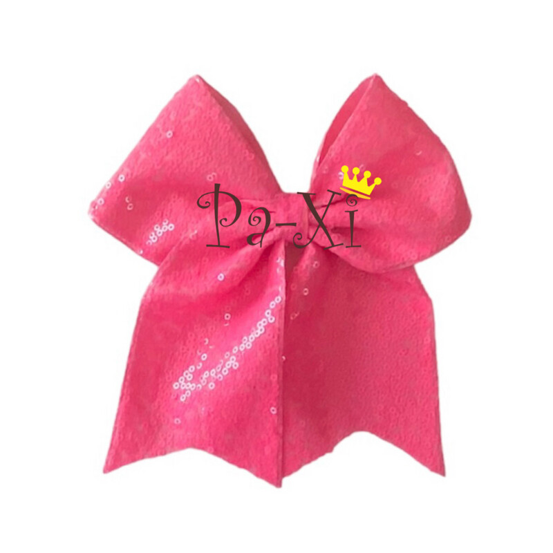 MaxiLazo Lentejuelas Rosa Neón