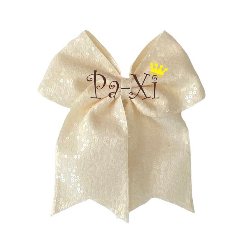 MaxiLazo Lentejuelas Beige
