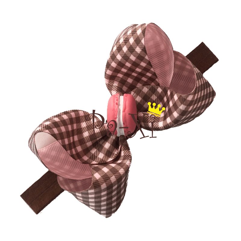 Bandita con Moño Estampado y Centro