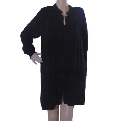 Pliegues Pleated Cardigan