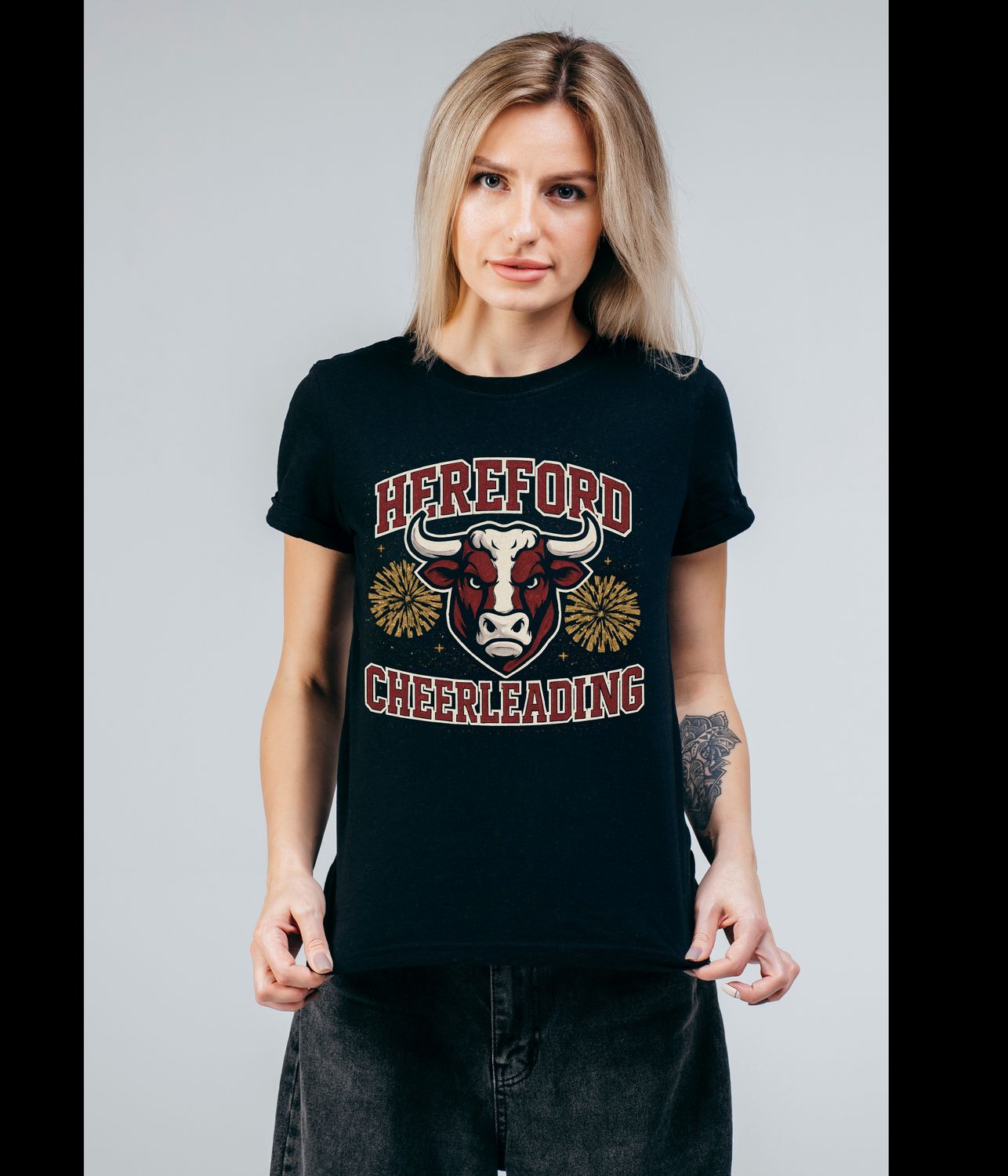 Hereford Cheer BULLS tshirt