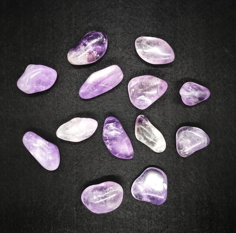 Amethyst Trommelstein Größe M