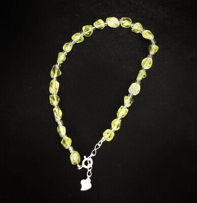 Prehnit Armband