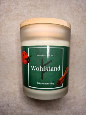 Energiekerze "Wohlstand"