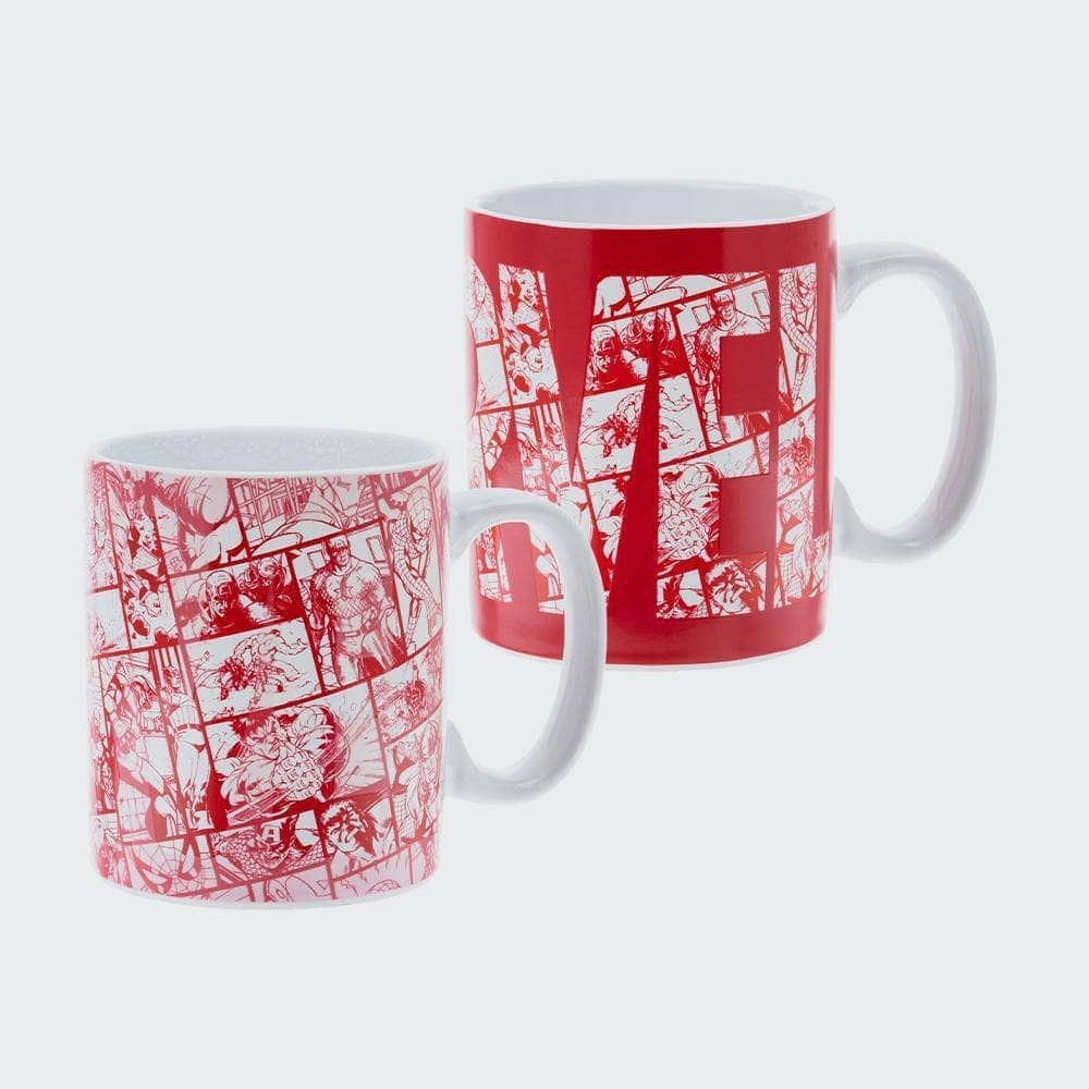 Marvel: Logo Heat Change Mug
