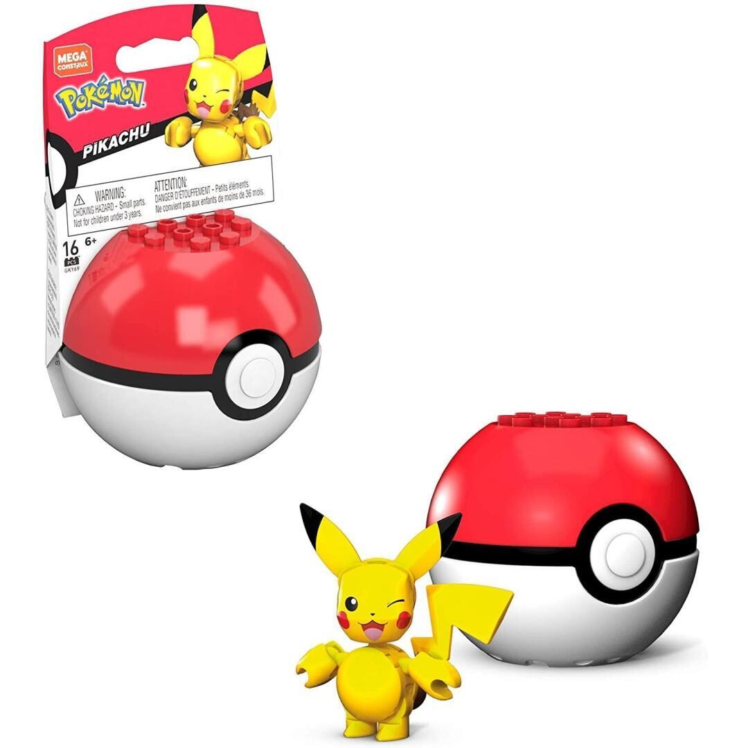 Mega Construx Pokémon Pikachu & Pokeball