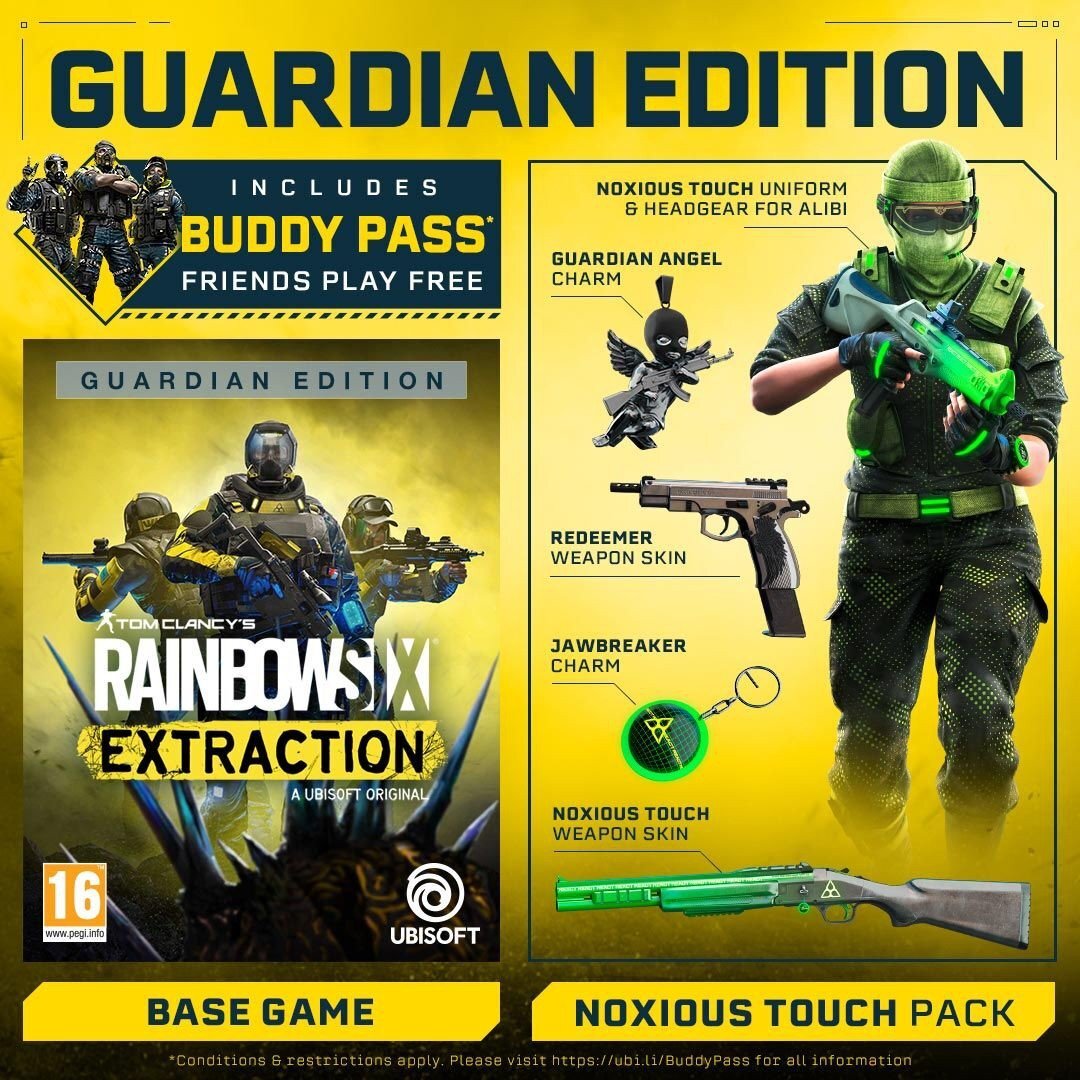 TOM CLANCY'S RAINBOW SIX: EXTRACTION - GUARDIAN EDITION - Xbox One