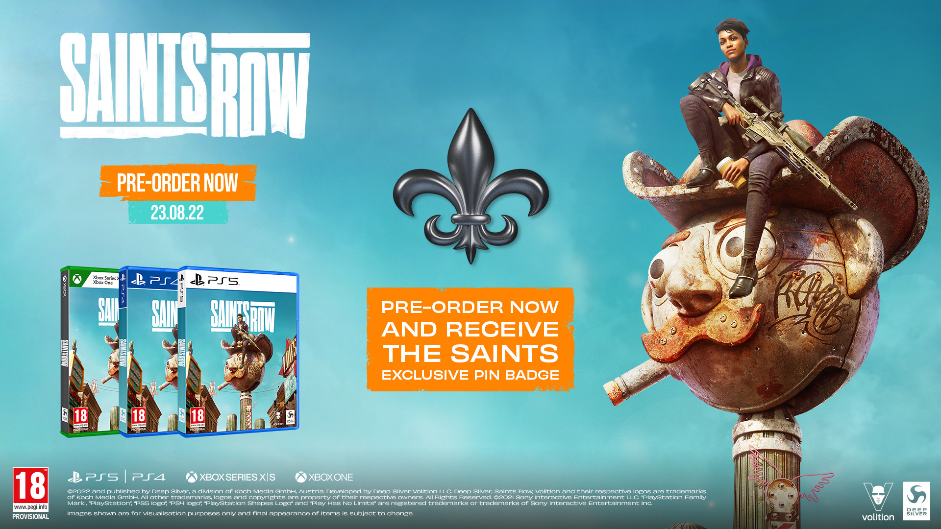 Saints Row: Day One Edition – PS4