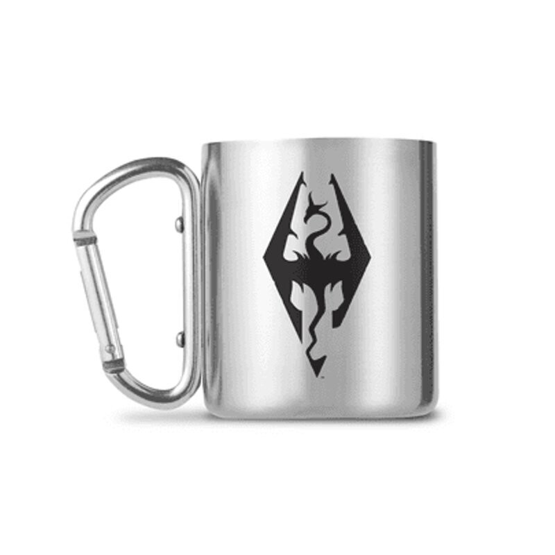 Skyrim Dragon Symbol Carabiner Mug