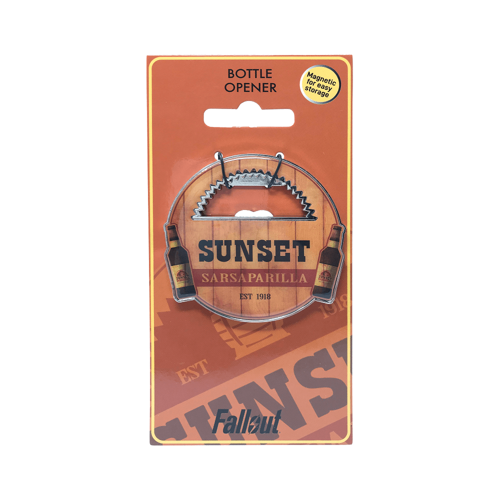 Fallout Sunset Sarsaparilla Bottle Opener