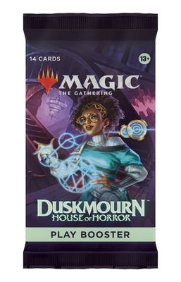Magic: The Gathering Duskmourn: House of Horror Play Booster (14 Magic Cards)