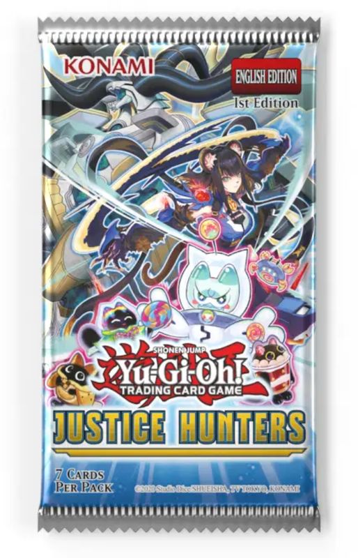 Yu-Gi-Oh! Justice Hunters Booster Pack (Pre Order)