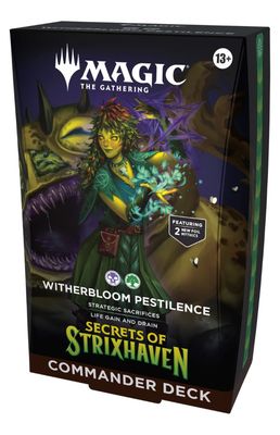 Magic: The Gathering Secrets of Strixhaven Commander Deck - Witherbloom Pestilence